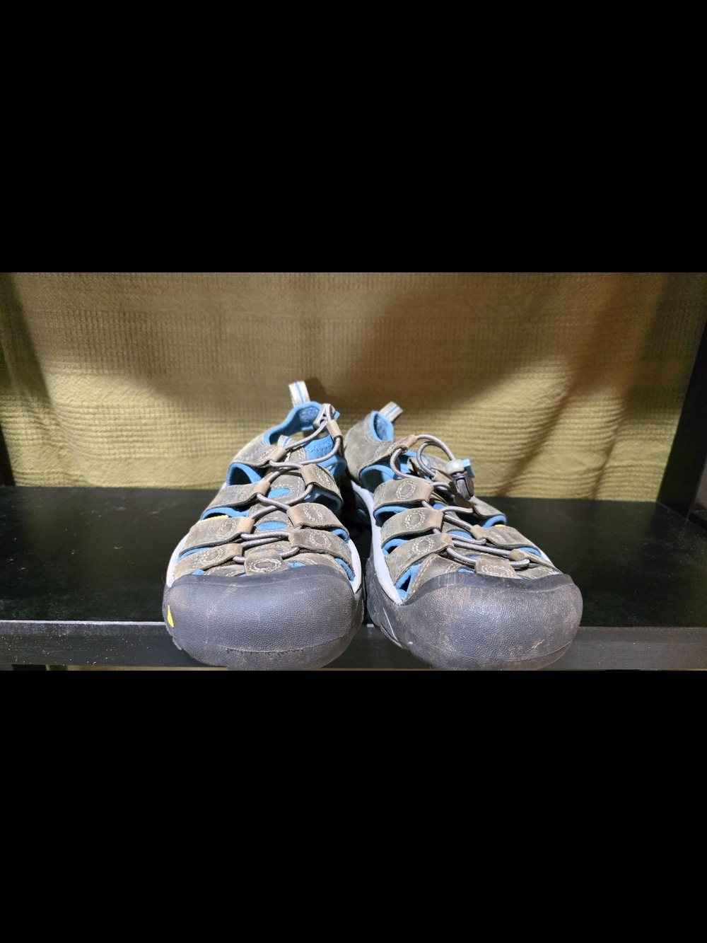 Keen Newport H2 Women’s Brown and Light Blue Outdoor Sandals